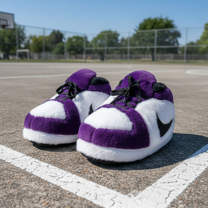 Jordan Max Air Retro Sneaker Slipper Dunk House Shoes Plush Comfort Non-Slip Indoor Unisex Gift