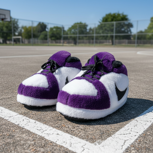 Jordan Max Air Retro Sneaker Slipper Dunk House Shoes Plush Comfort Non-Slip Indoor Unisex Gift