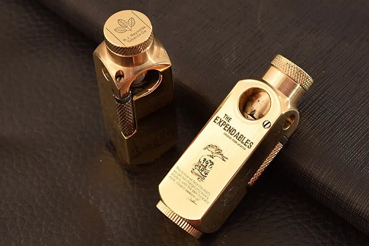 Luxury Japanese Brass Lighter – Premium Heavy-Duty Windproof Pocket Lighter — View 7