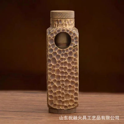 Luxury Japanese Brass Lighter – Premium Heavy-Duty Windproof Pocket Lighter — View 16