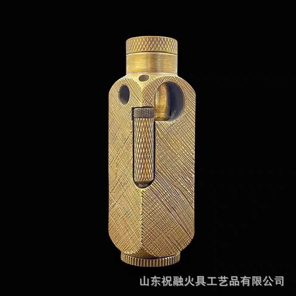 Luxury Japanese Brass Lighter – Premium Heavy-Duty Windproof Pocket Lighter — View 21