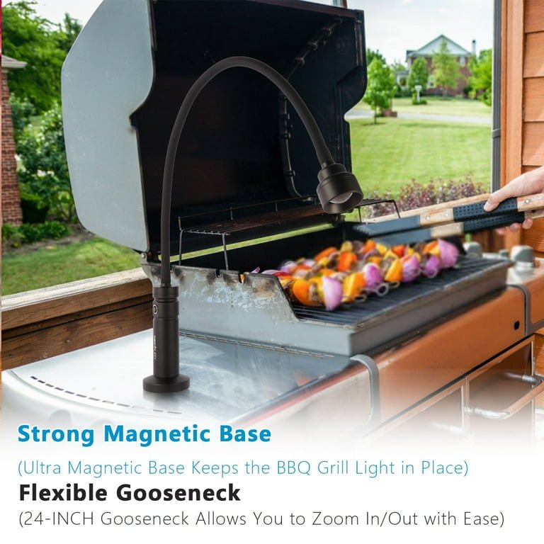 Magnetic BBQ Grill Light | 360° Flexible LED Outdoor Barbecue Lamp - GiftWave.co