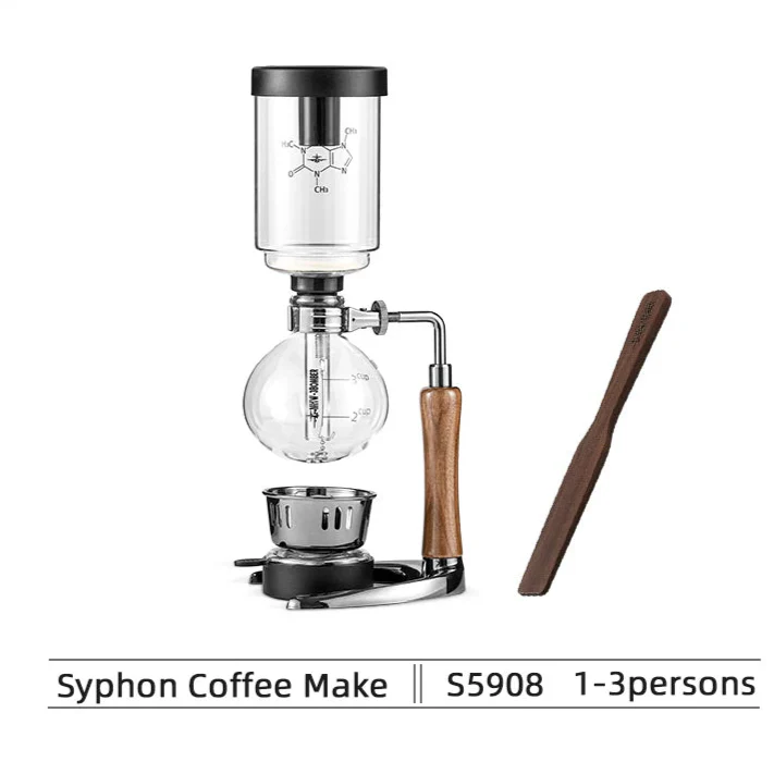 MHW - 3BOMBER Vintage Siphon Coffee Maker – A Chic & Elegant Brewing Experience - Homebound Essentials