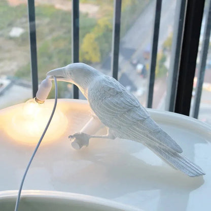 Modern Lucky Bird Table Lamp – Elegant & Creative Home Décor - Homebound Essentials