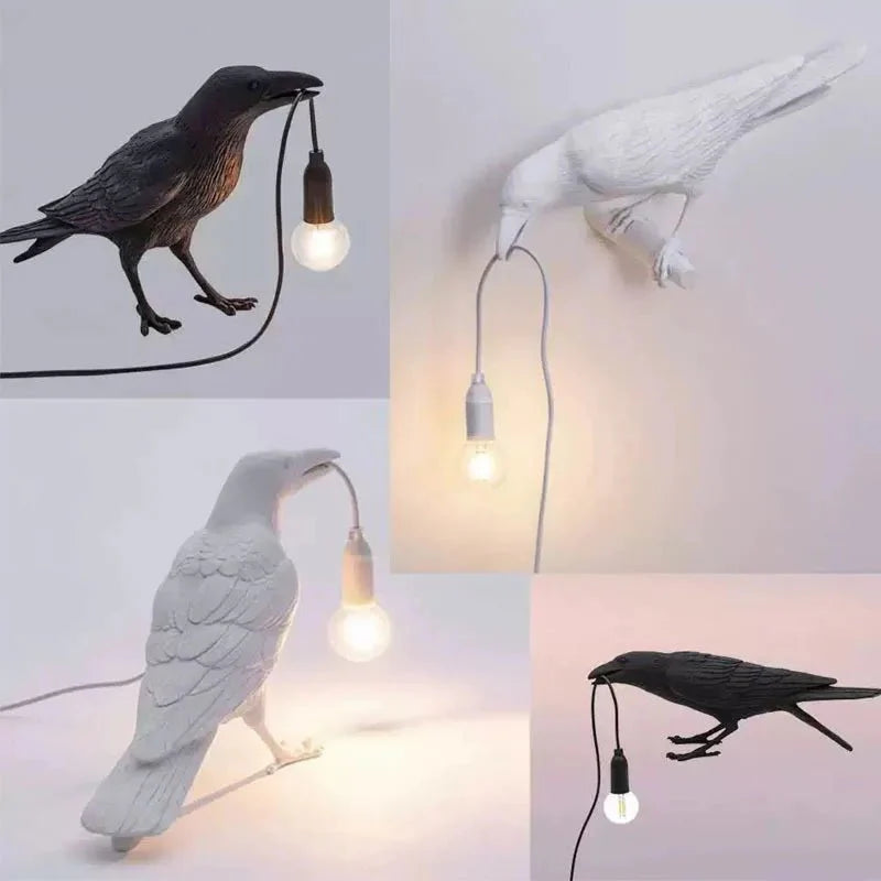 Modern Lucky Bird Table Lamp – Elegant & Creative Home Décor - Homebound Essentials