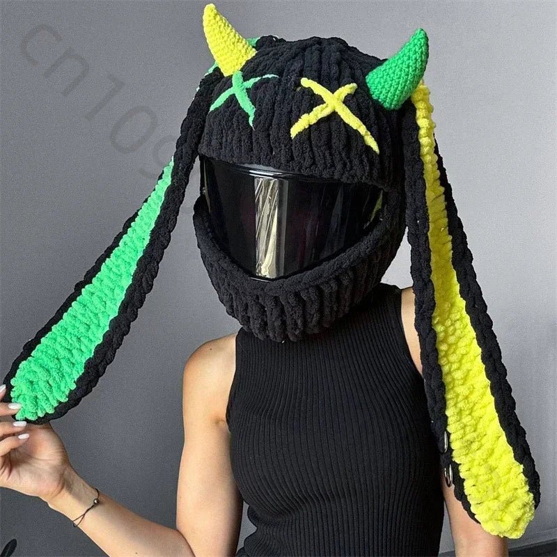 Motorcycle Helmet Cover – Fun & Decorative Full - Face Helmet Accessory - GiftWave.co
