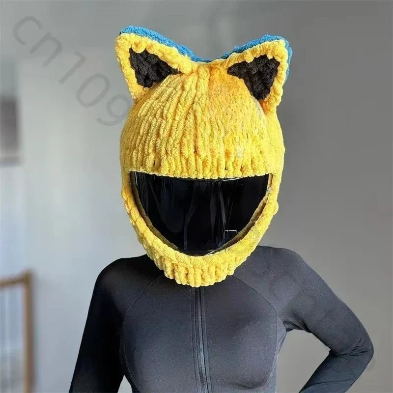 Motorcycle Helmet Cover – Fun & Decorative Full - Face Helmet Accessory - GiftWave.co