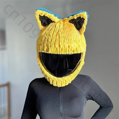 Motorcycle Helmet Cover – Fun & Decorative Full - Face Helmet Accessory - GiftWave.co