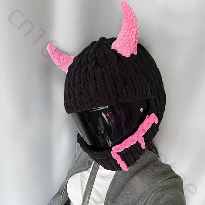 Motorcycle Helmet Cover – Fun & Decorative Full - Face Helmet Accessory - GiftWave.co