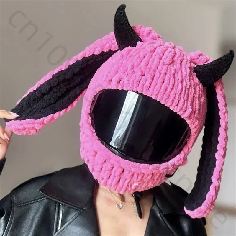 Motorcycle Helmet Cover – Fun & Decorative Full - Face Helmet Accessory - GiftWave.co
