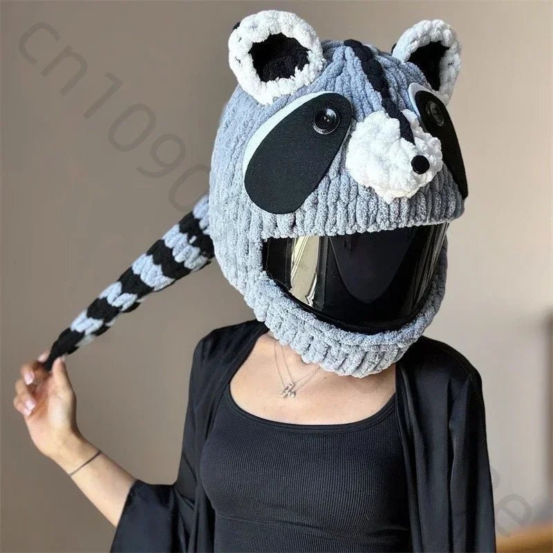 Motorcycle Helmet Cover – Fun & Decorative Full - Face Helmet Accessory - GiftWave.co