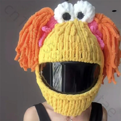 Motorcycle Helmet Cover – Fun & Decorative Full - Face Helmet Accessory - GiftWave.co