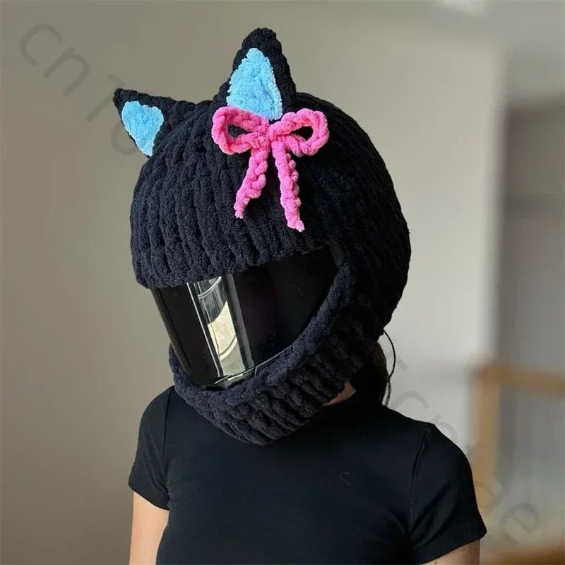 Motorcycle Helmet Cover – Fun & Decorative Full - Face Helmet Accessory - GiftWave.co