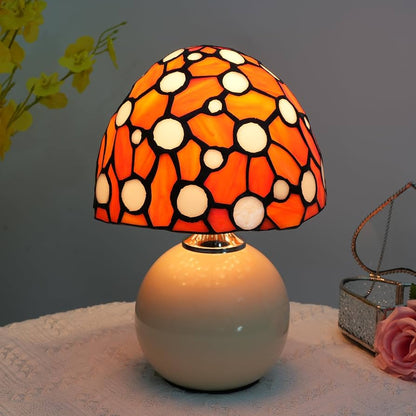 Mushroom Table Lamp with Touch Dimming | LED Bedroom Desk Night Light - GiftWave.co