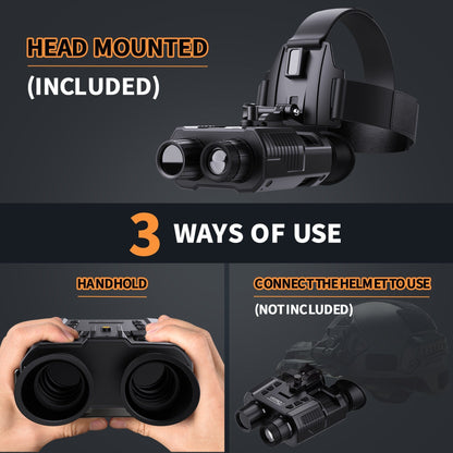 NightHunter Pro - X Tactical Infrared Night Vision Binocular Goggles - Homebound Essentials