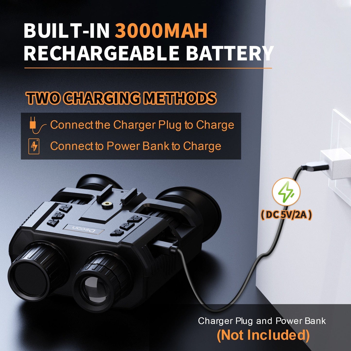 NightHunter Pro - X Tactical Infrared Night Vision Binocular Goggles - Homebound Essentials