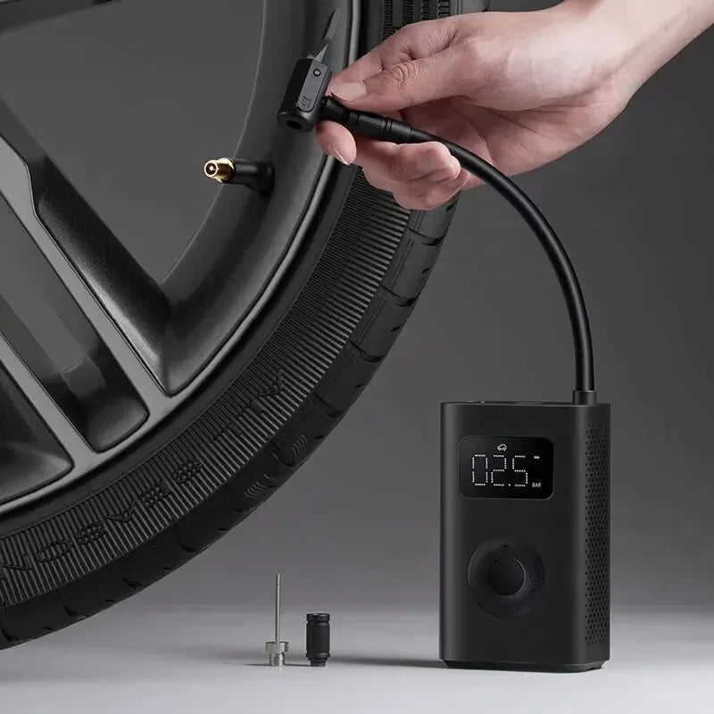 Portable Cordless Tire Inflator Air Pump 150PSI Digital Auto Shut - Off USB - C Rechargeable LED - GiftWave.co
