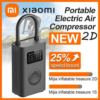 Portable Cordless Tire Inflator Air Pump 150PSI Digital Auto Shut - Off USB - C Rechargeable LED - GiftWave.co