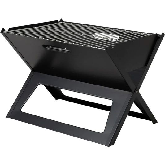 Portable Notebook BBQ Grill Foldable Charcoal Barbecue Grill for Camping... — Gift Idea