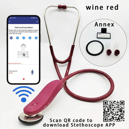 Premium Electronic Bluetooth Digital Stethoscope – Wireless & Intelligent - Homebound Essentials