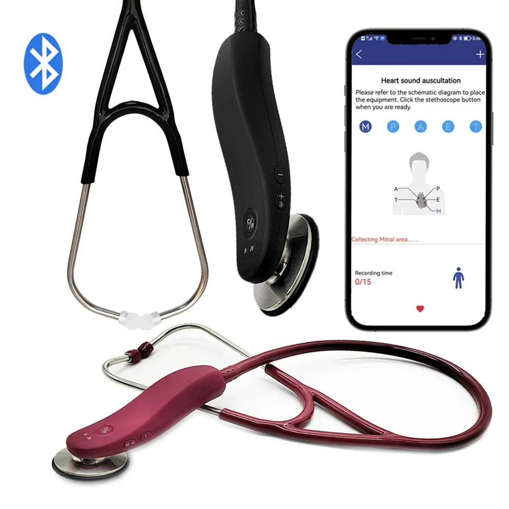 Premium Electronic Bluetooth Digital Stethoscope – Wireless & Intelligent - Homebound Essentials