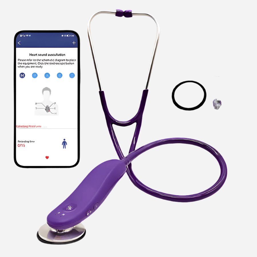 Premium Electronic Bluetooth Digital Stethoscope – Wireless & Intelligent - Homebound Essentials