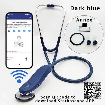 Premium Electronic Bluetooth Digital Stethoscope – Wireless & Intelligent - Homebound Essentials