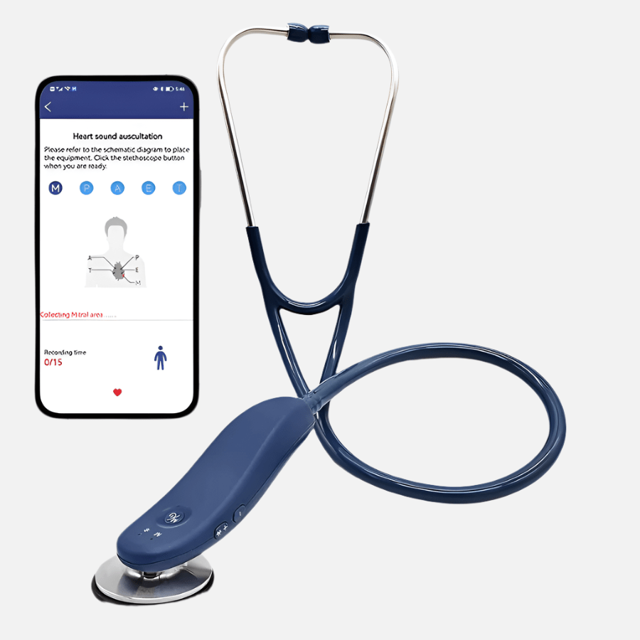 Premium Electronic Bluetooth Digital Stethoscope – Wireless & Intelligent - Homebound Essentials