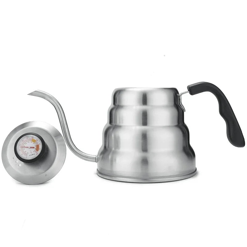 Professional 1L/1.2L Gooseneck Stainless Steel Pour Over Coffee Kettle – 2026 Edition - GiftWave.co