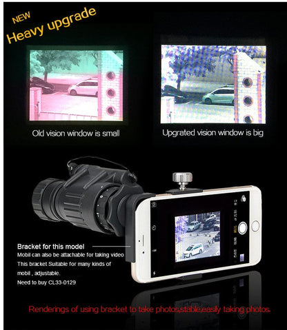 PVS - 14 - Tactical Night Vision Monocular Binocular Goggles - Homebound Essentials