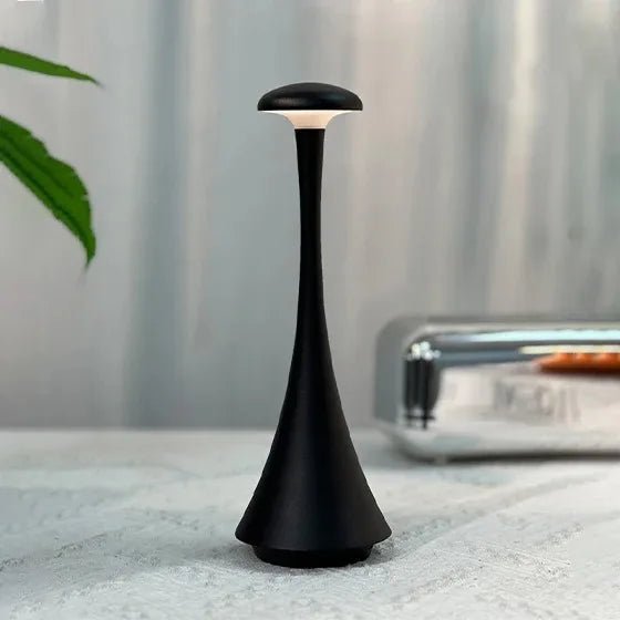 Rechargeable Mushroom Table Lamp Wireless Touch Desk Lamp Bedroom Atmosp... — View 9