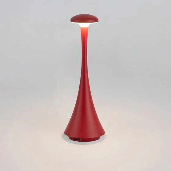 Rechargeable Mushroom Table Lamp Wireless Touch Desk Lamp Bedroom Atmosp... — View 8
