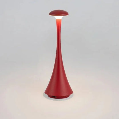 Rechargeable Mushroom Table Lamp Wireless Touch Desk Lamp Bedroom Atmosp... — View 8