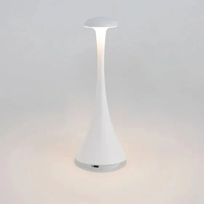 Rechargeable Mushroom Table Lamp Wireless Touch Desk Lamp Bedroom Atmosp... — View 10