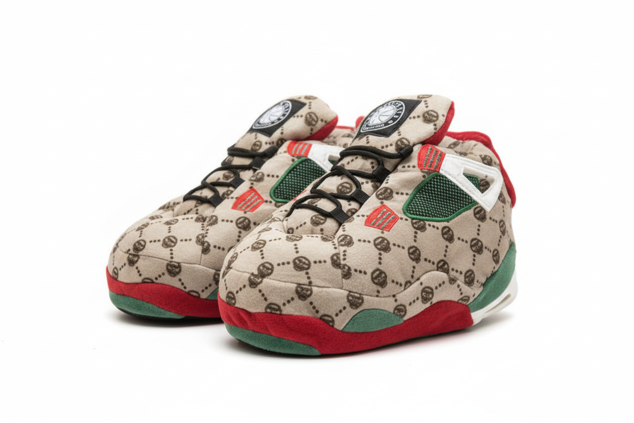 Retro Jordan Max Plush House Sneaker Slippers - Best Comfort Shoes