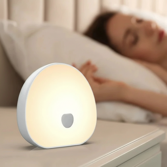 RGB Sleep White Noise Machine: Rechargeable LED Night Light & Relaxing Audio