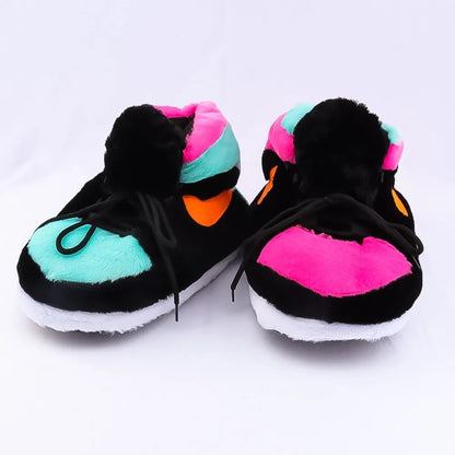 Jordan Max Air Retro Sneaker Slipper Dunk House Shoes Plush Comfort Non-Slip Indoor Unisex Gift