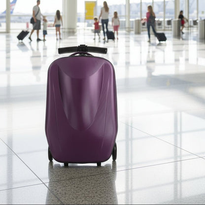 Kids Scooter Suitcase – Rolling Luggage with Built-in Skateboard, Childr... — Gift Idea