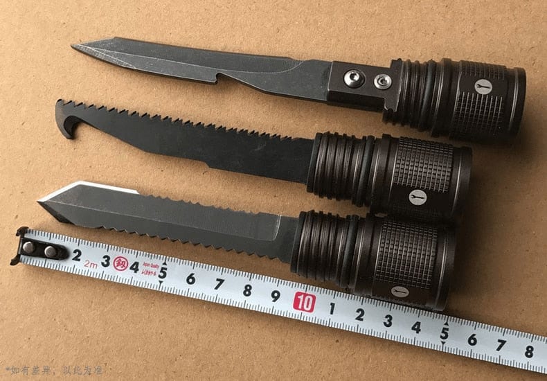 Survival Tool Accessories - Best Tactical Trekking Walking Stick Add - Ons - GiftWave.co