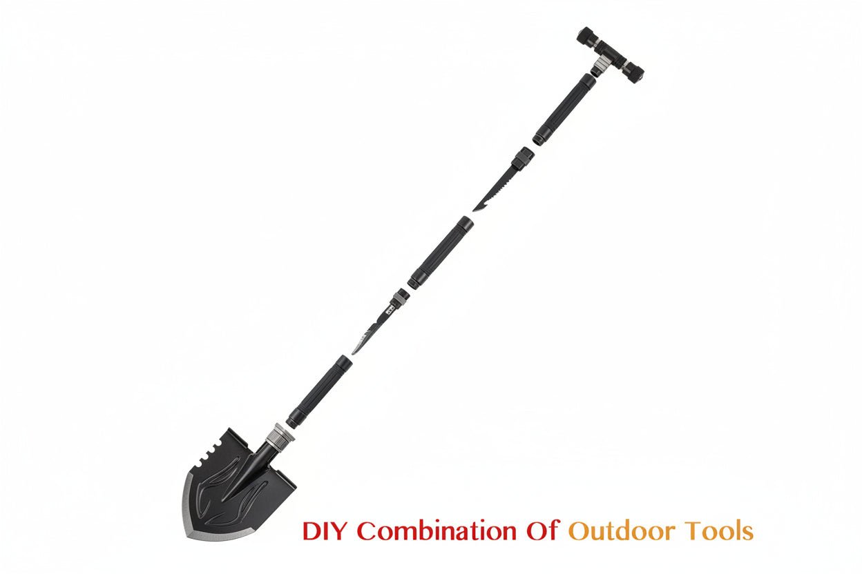 Survival Tool Accessories - Best Tactical Trekking Walking Stick Add - Ons - GiftWave.co