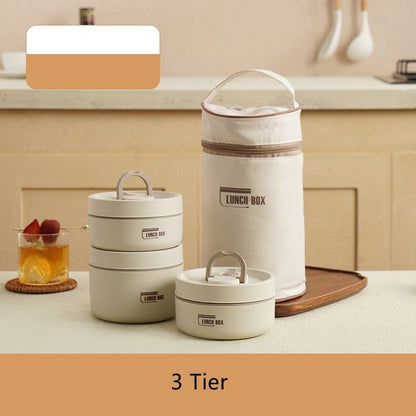 Stainless Steel Thermal Insulated Lunch Box Containers - Homebound Essentials