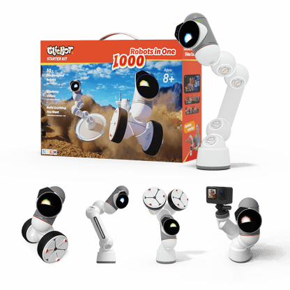 ClicBot Modular Coding Robot — Buildable, Programmable, STEM Learning Robot