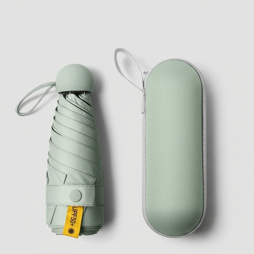 SunGuard: Ultra Compact UV - Protective Mini Umbrella for On - the - Go Protection - Homebound Essentials