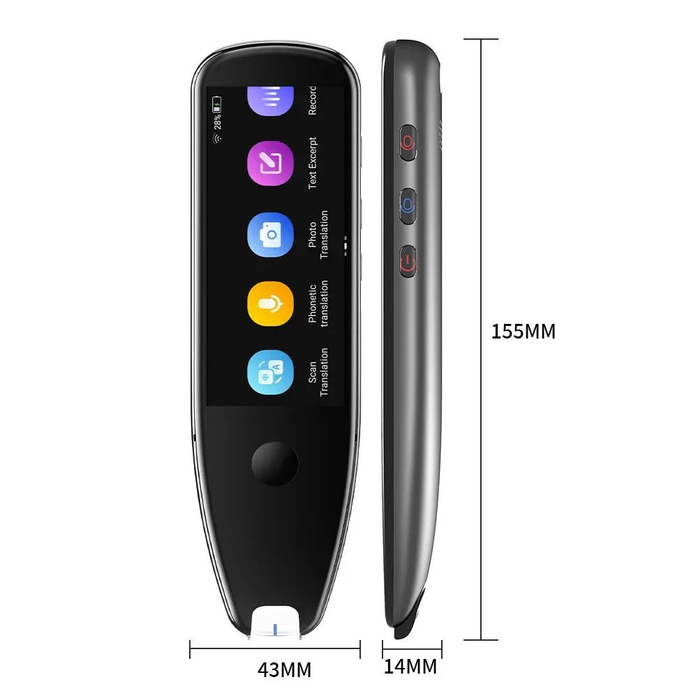 Vormor X5Pro - Collins Electronic Smart Pen | Voice Translation | Android 8.0 | Multilingual Intercom - GiftWave.co