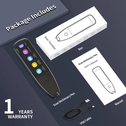 Vormor X5Pro - Collins Electronic Smart Pen | Voice Translation | Android 8.0 | Multilingual Intercom - GiftWave.co