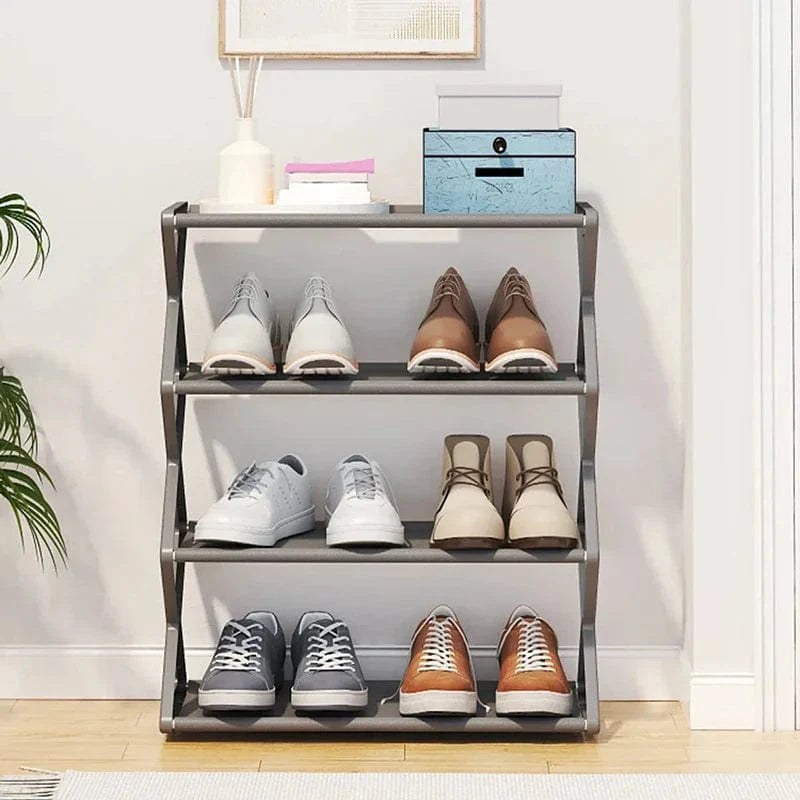 X - Tidy: Multi - functional Space - Saving Shoe Rack Cabinet - Homebound Essentials