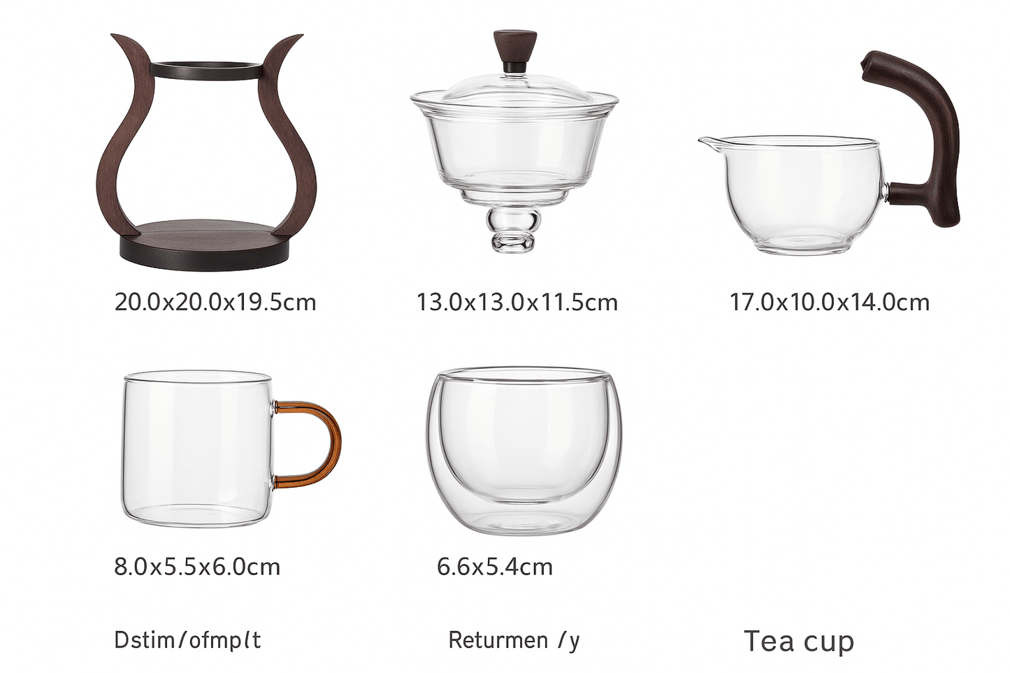 ZenFlow™ Chinese Glass Tea Set | Premium Magnetic Switch Infuser Teapot - GiftWave.co