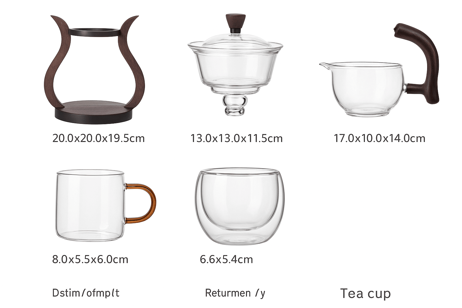ZenFlow™ Chinese Glass Tea Set | Premium Magnetic Switch Infuser Teapot - GiftWave.co