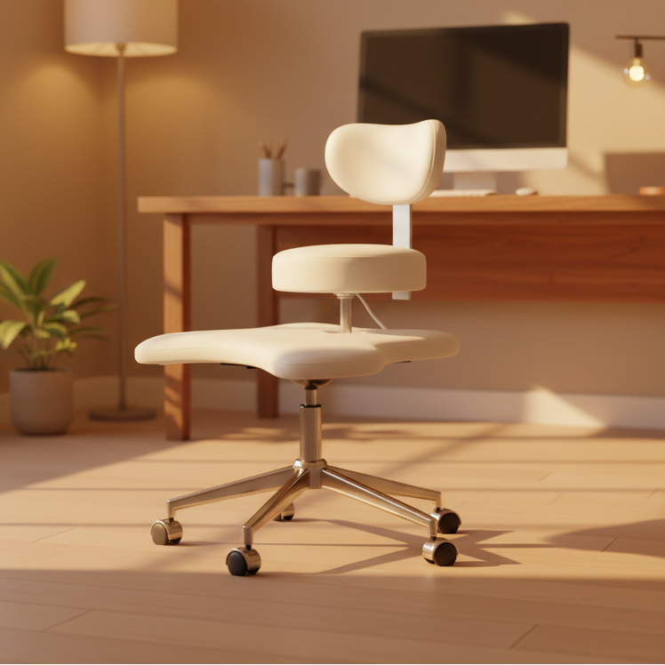 ZenSquat Cross-Legged Kneeling Chair - Premium Ergonomic Yoga Meditation Seat