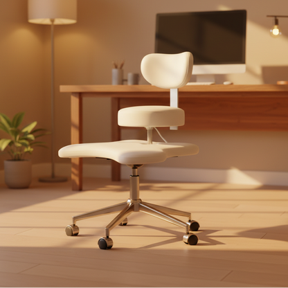 ZenSquat Cross-Legged Kneeling Chair - Premium Ergonomic Yoga Meditation Seat